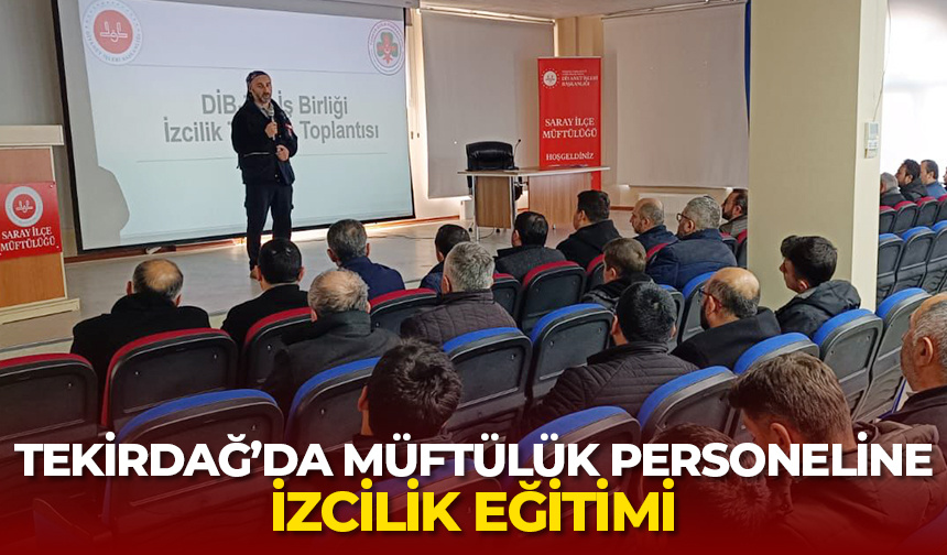 Tekirdağ’da Müftülük Personeline İzcilik Eğitimi