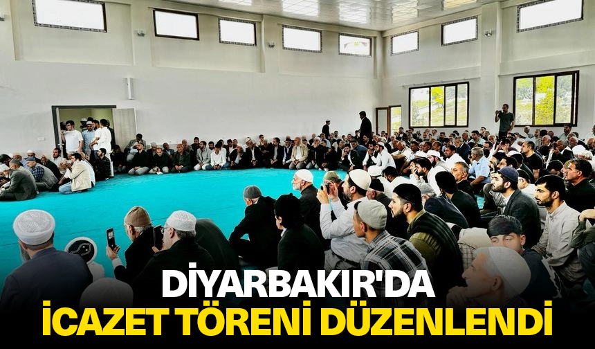 Diyarbakır’da icazet töreni düzenlendi – Diyanet Haber