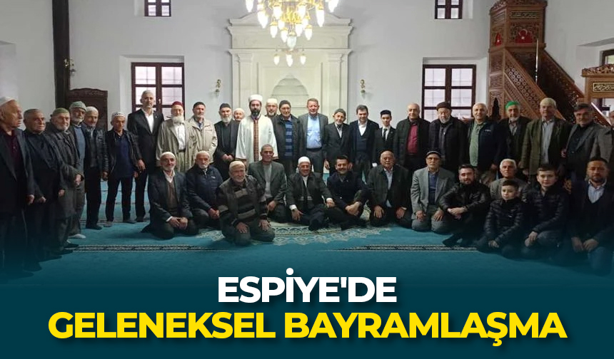 Espiye’de geleneksel bayramlaşma – Diyanet Haber