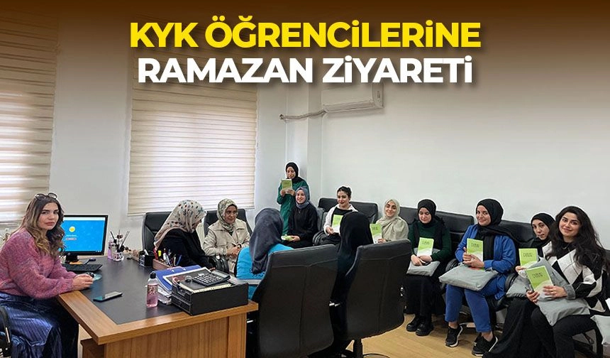 KYK öğrencilerine Ramazan ziyareti – Diyanet Haber