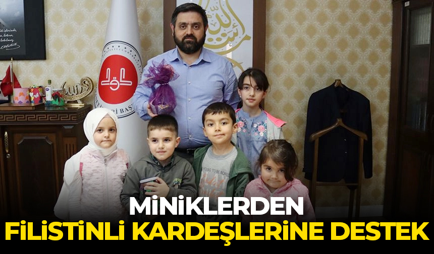 Miniklerden Filistinli kardeşlerine destek – Diyanet Haber
