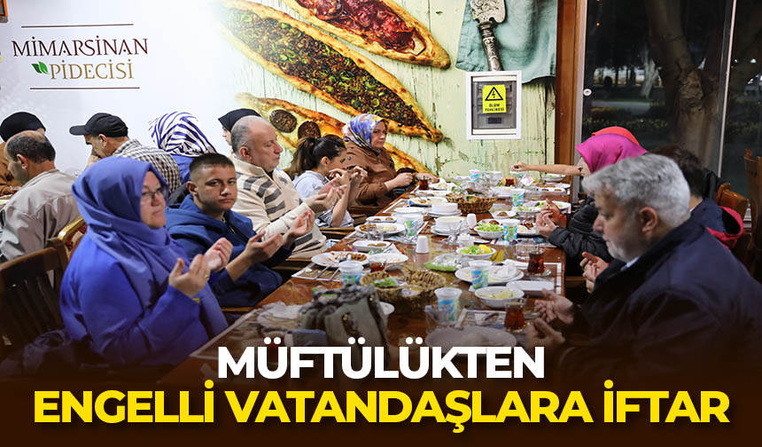Müftülükten engelli vatandaşlara iftar – Diyanet Haber