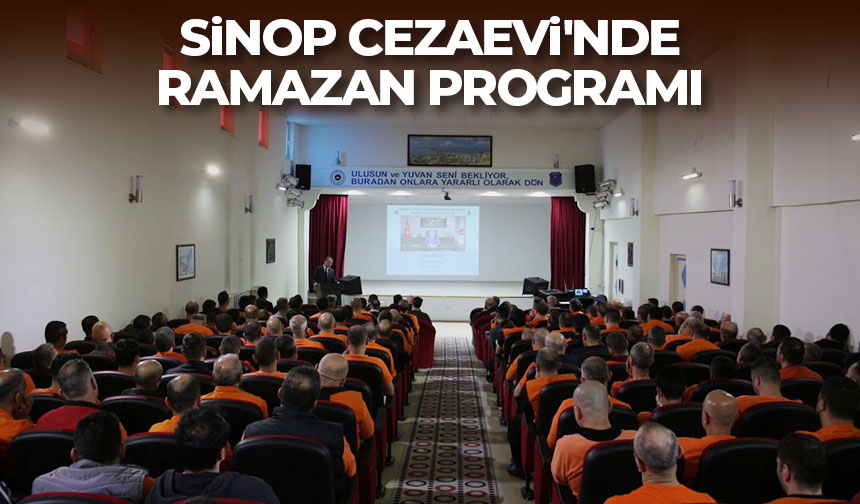 Sinop Cezaevi’nde Ramazan programı – Diyanet Haber