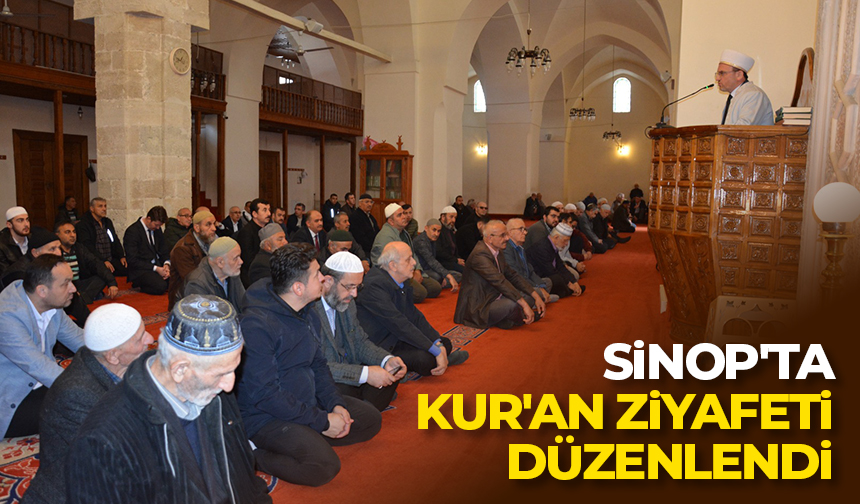 Sinop’ta Kur’an Ziyafeti düzenlendi – Diyanet Haber