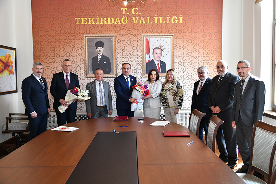 Çerkezköy’de yapılacak cami için protokol imzalandı