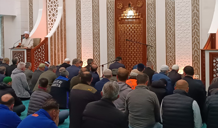 Rize’de çay’ın 100. Yılında mevlid ve dua programı
