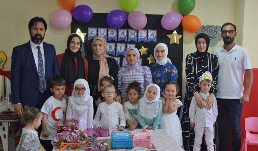Espiye’de minikler Kur’an okumaya geçti
