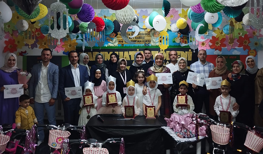 Minikler, hatim heyecanı yaşadı – Diyanet Haber