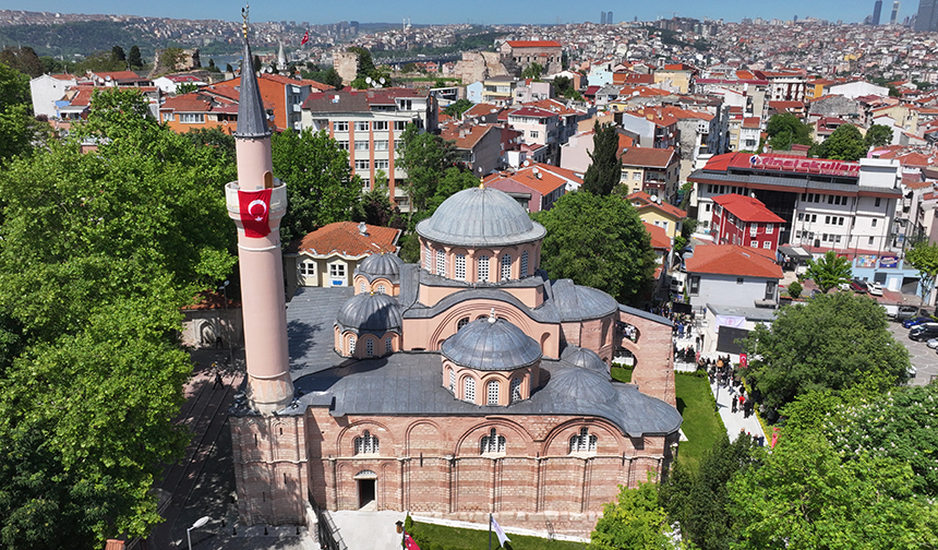 Kariye Camii onarımın ardından ibadete açıldı