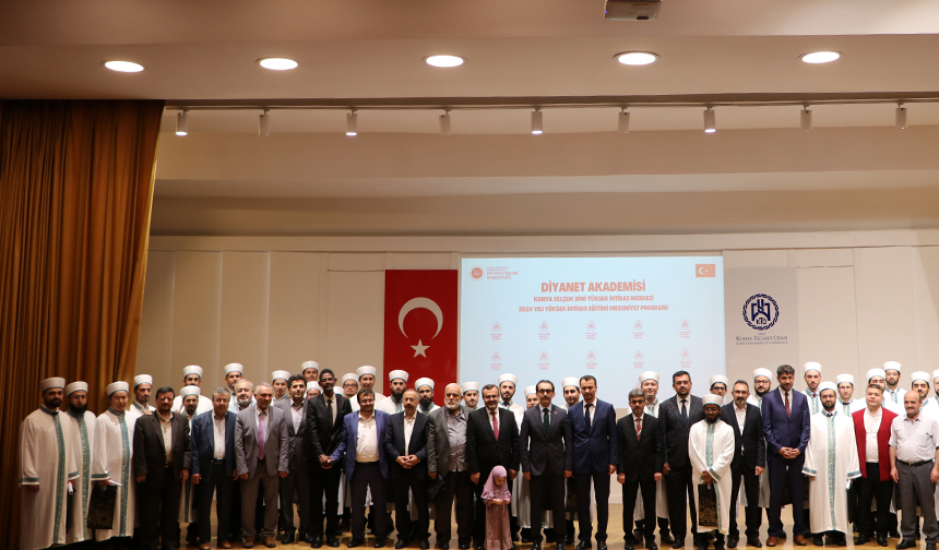 Selçuk Dini Yüksek İhtisas Merkezi 32. Dönem mezunlarını verdi