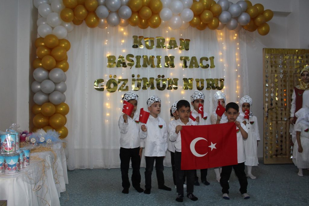 Eyyübiye’de minikler yıl sonu programında buluştu