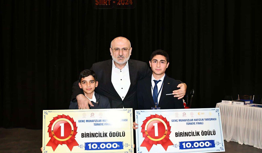 “Genç Muhafızlar Hafızlık Yarışması”nın Türkiye Finali Siirt’te yapıldı