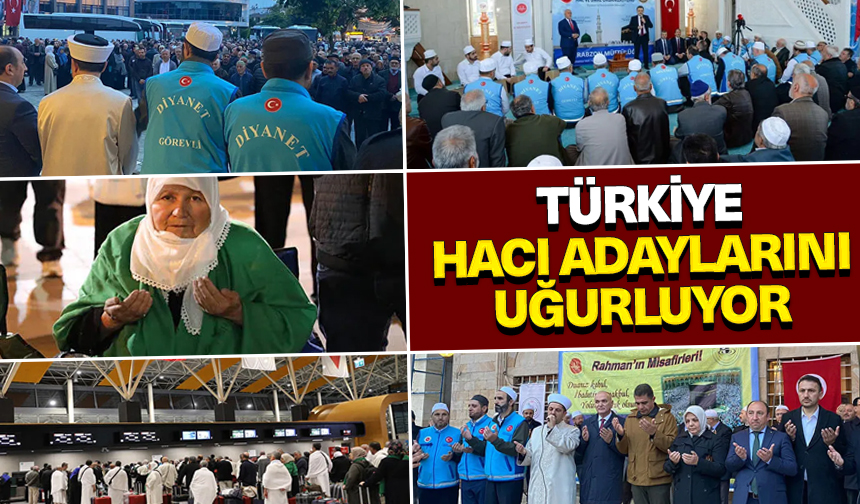 Türkiye hacı adaylarını uğurluyor – Diyanet Haber