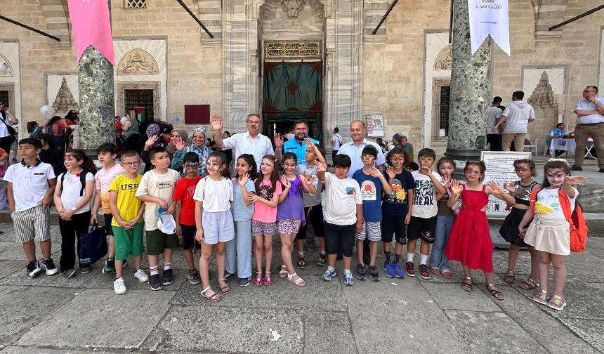 Edirne’de değerler eğitimi öğrencileri şenlikte buluştu