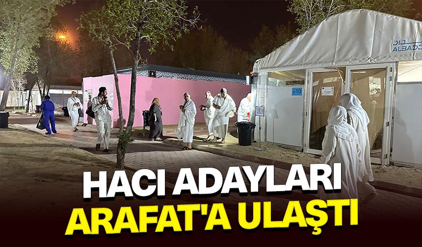 Hacı adayları Arafat’a ulaştı – Diyanet Haber