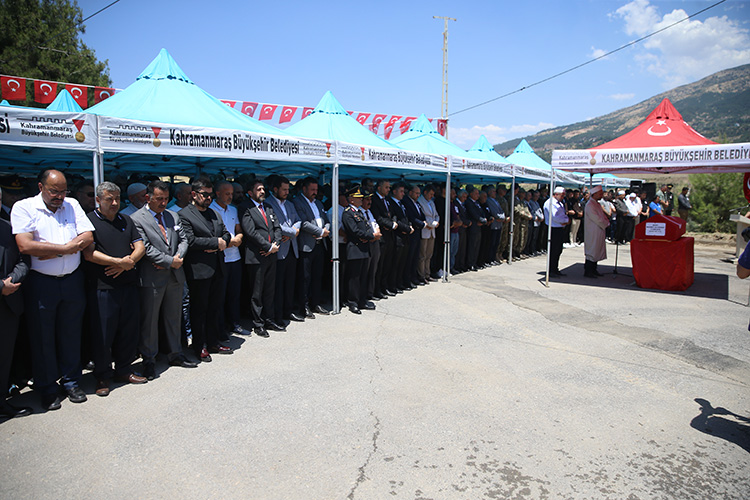 Şehit Astsubay Çavuş Mehmet Ali Horoz, Kahramanmaraş’ta son yolculuğuna uğurlandı