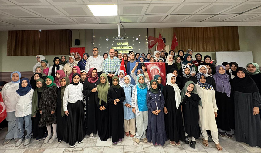 Adana’da TDV 2024 Yılı Yatılı Yaz Kur’an Kursu tamamlandı