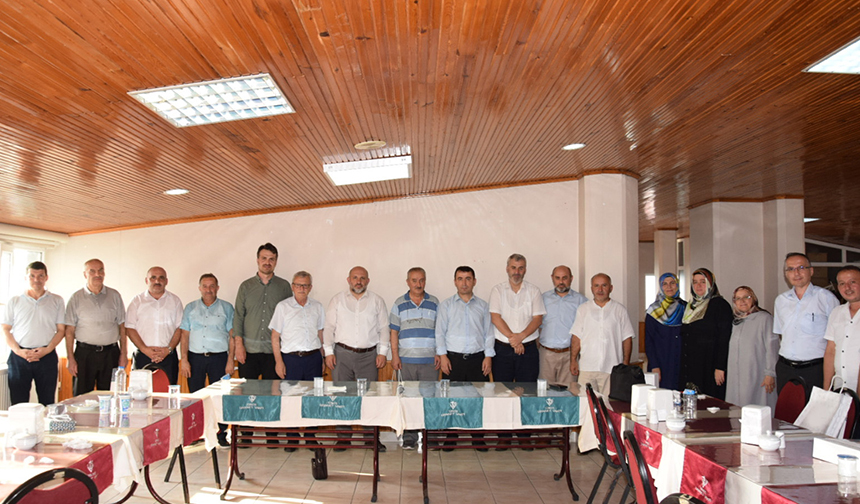 Müftülükten personele veda programı – Diyanet Haber
