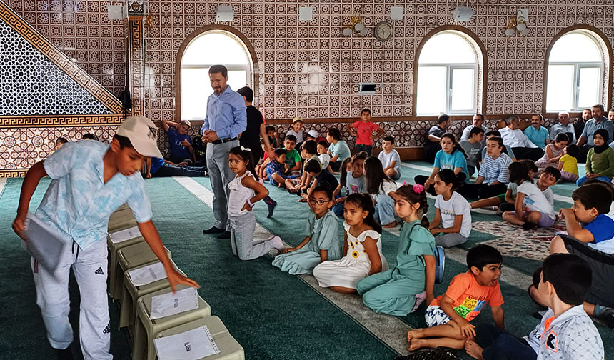Çiçekdağı’nda “Camimizde Şenlik Var” etkinliği düzenlendi