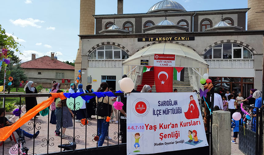 Sarıoğlan’da “Kadim Oyunlar Çocuk Şenliği” düzenlendi