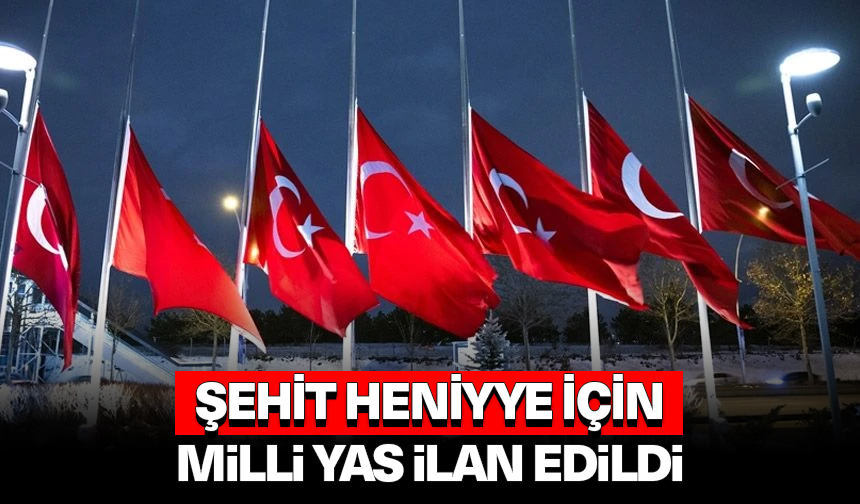 Şehit Heniyye için milli yas ilan edildi