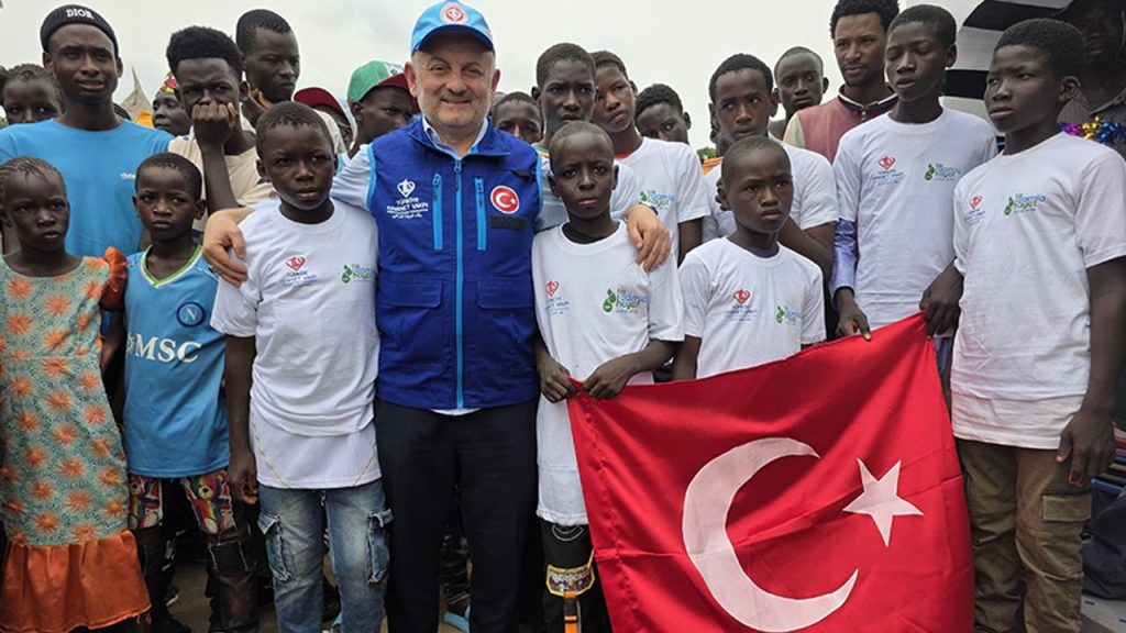 Aksaraylı hayırseverler Gambiya’ya umut oldu