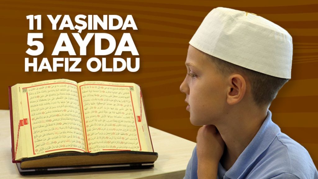 Kocaeli’de 11 yaşındaki Yakup, 5 ayda hafız oldu
