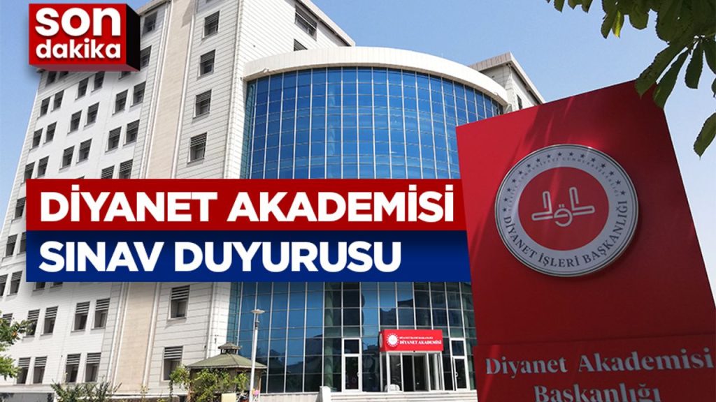 Diyanet’ten Aday Din Görevlisi (İ-H, KKÖ) Alımı Sınavı duyurusu