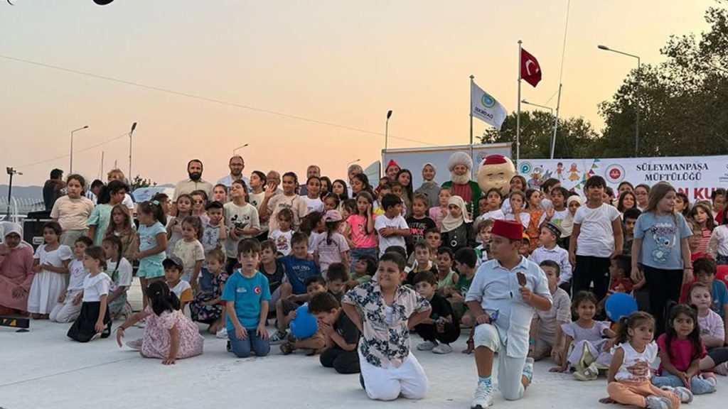 Tekirdağ’da Yaz Kur’an Kursları Kapanış Şenliği düzenlendi