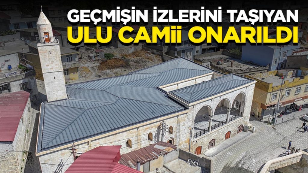 Diyarbakır’da geçmişin izlerini taşıyan Ulu Camii onarıldı