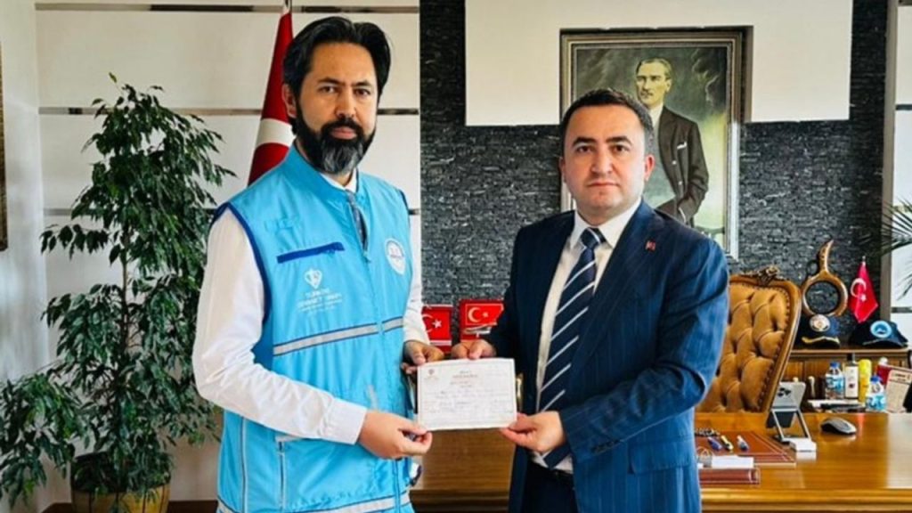 Espiye Kaymakamı Kavanoz’dan Filistin’e destek