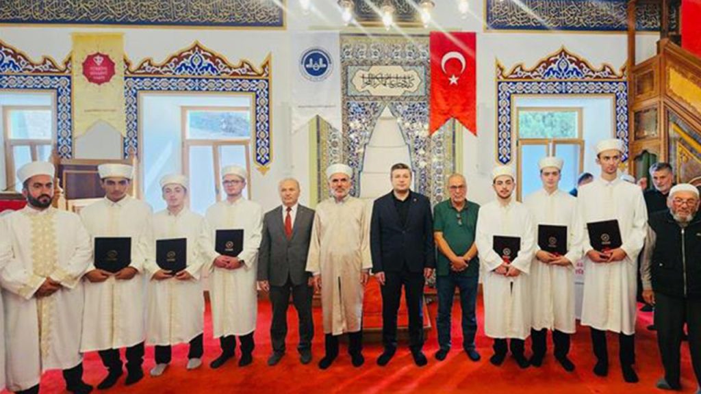 İnebolu’da hafızlar belge aldı – Diyanet Haber