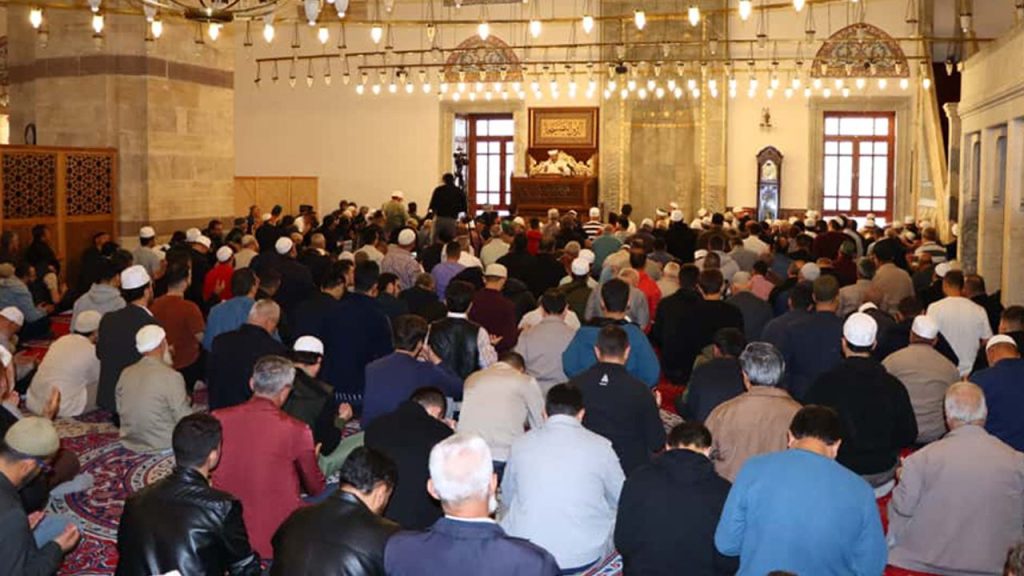 Konya’da Filistin için dua edildi