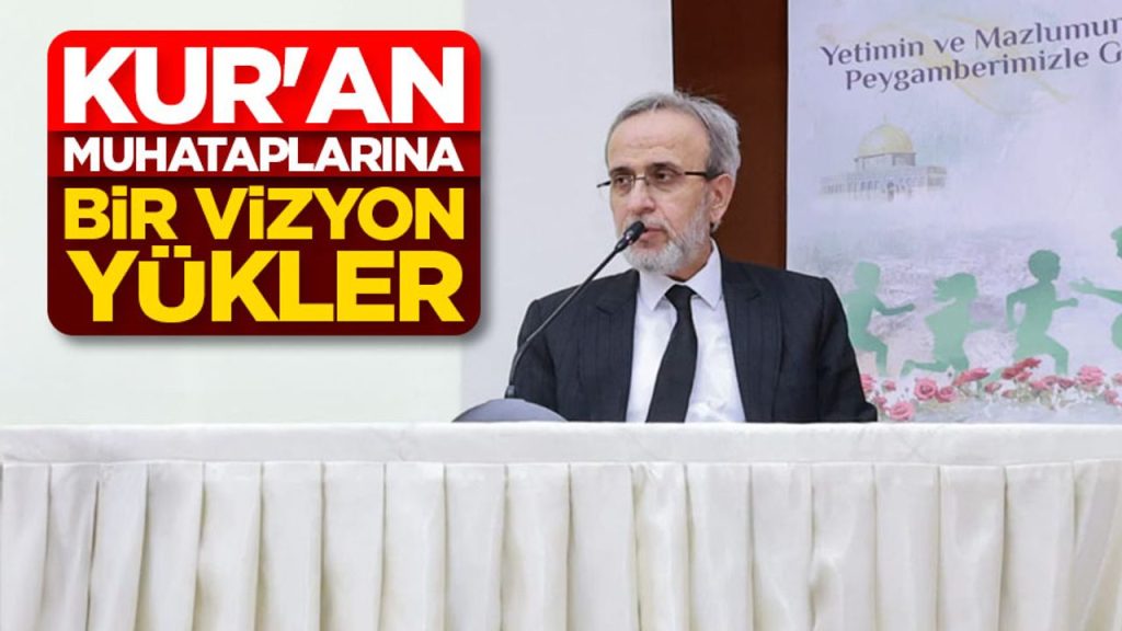 Prof. Dr. Karslı: Kur’an muhataplarına bir vizyon yükler