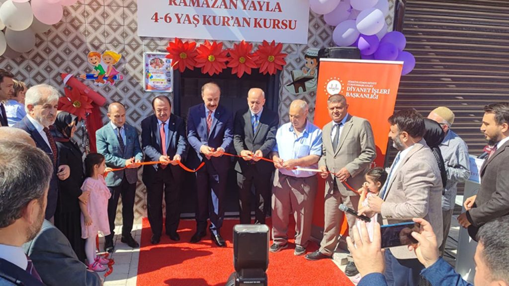 Ramazan Yayla 4-6 Yaş Kur’an Kursu açıldı