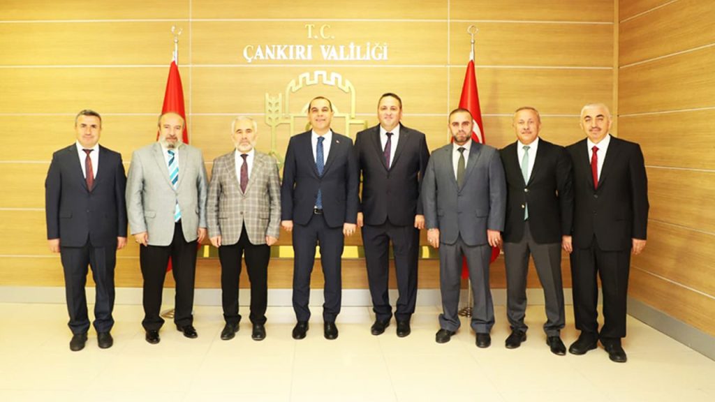 Çankırı Valisi Taşolar, din görevlilerini kabul etti