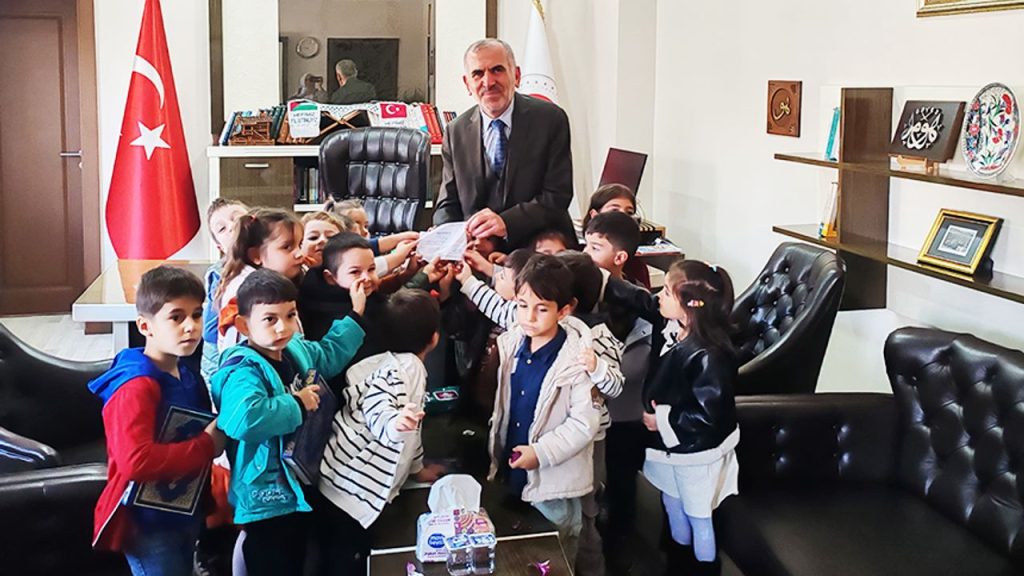 Hacı İhramcızade Kur’an Kursundan Filistin’e destek