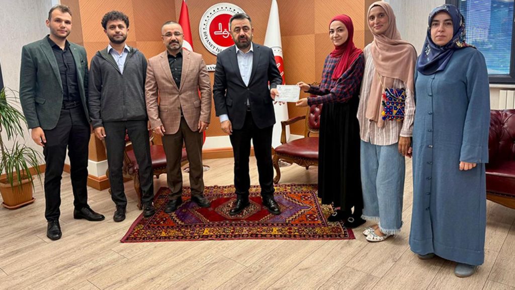 TDV uluslararası öğrencilerinden Gazze’ye yardım