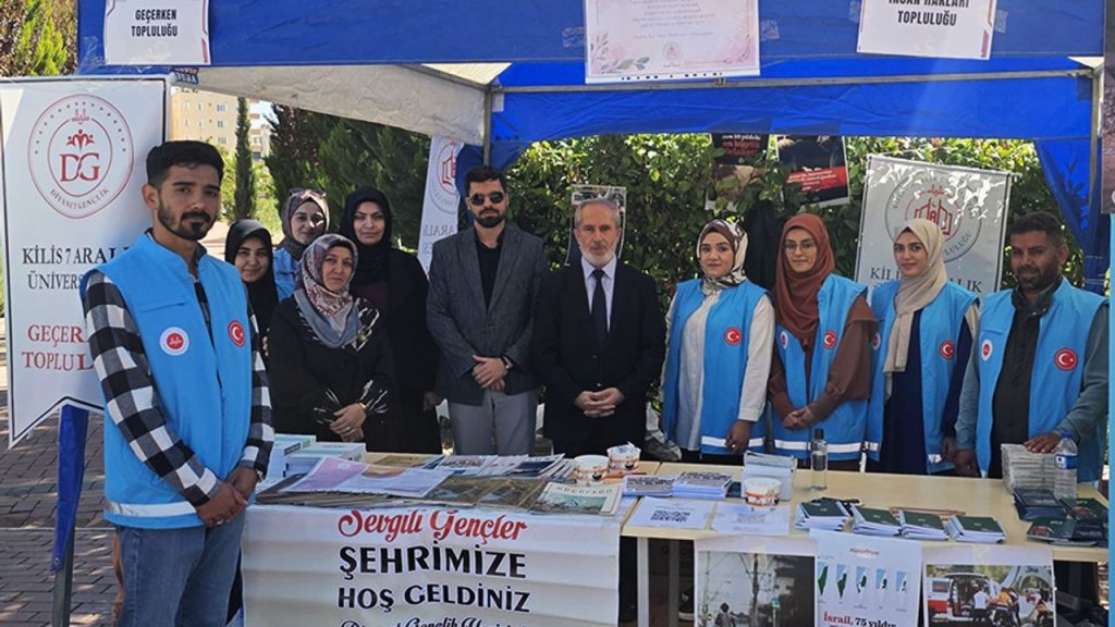 Kilis 7 Aralık Üniversitesi’nde tanıtım standı açıldı