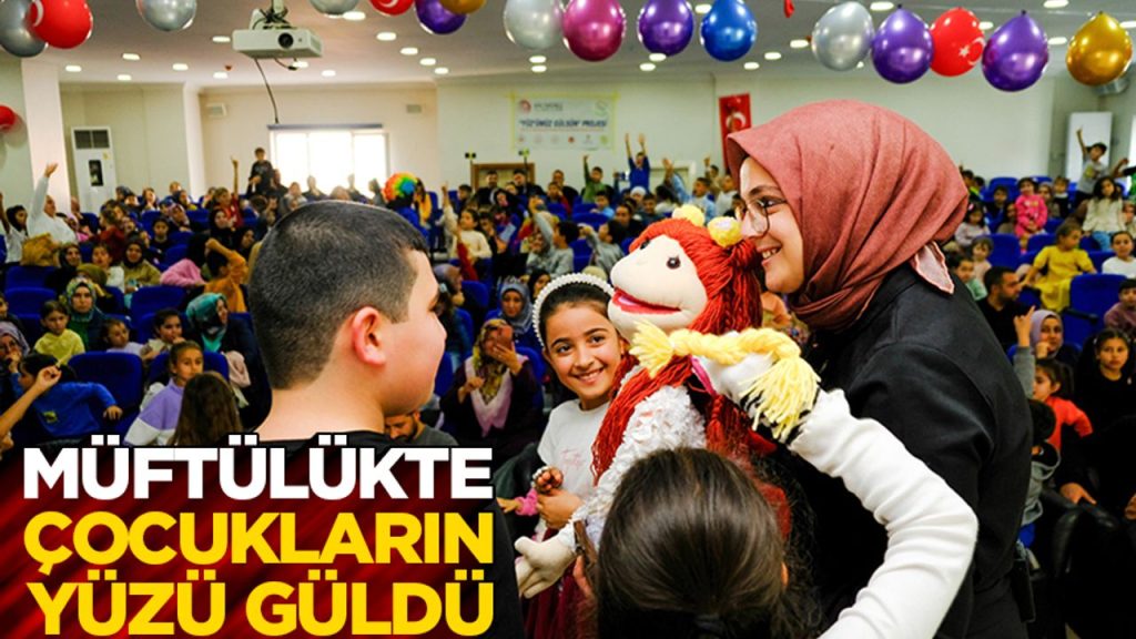 Müftülükte çocukların yüzü güldü – Diyanet Haber