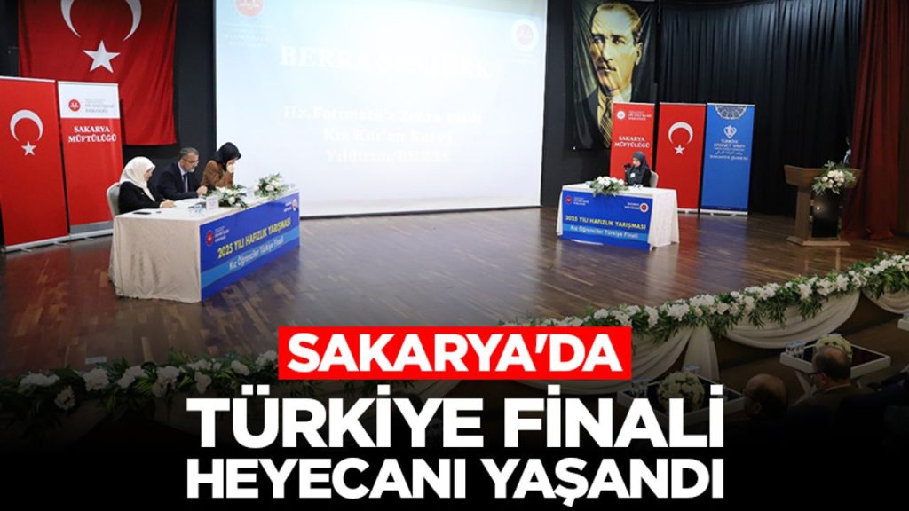 Sakarya’da Türkiye finali heyecanı yaşandı