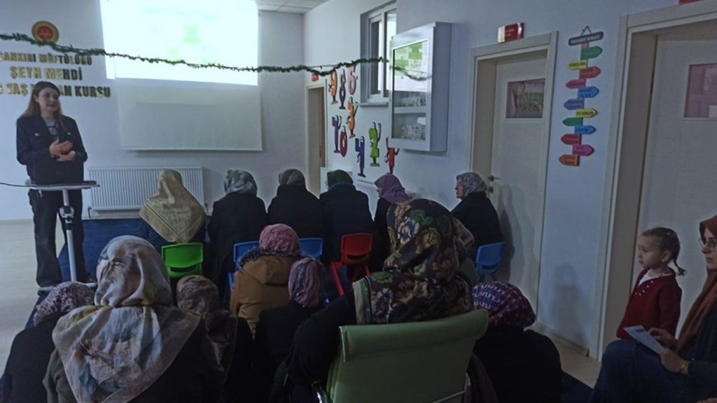 Çankırı’da bağımlılıkla mücadele seminerleri sürüyor