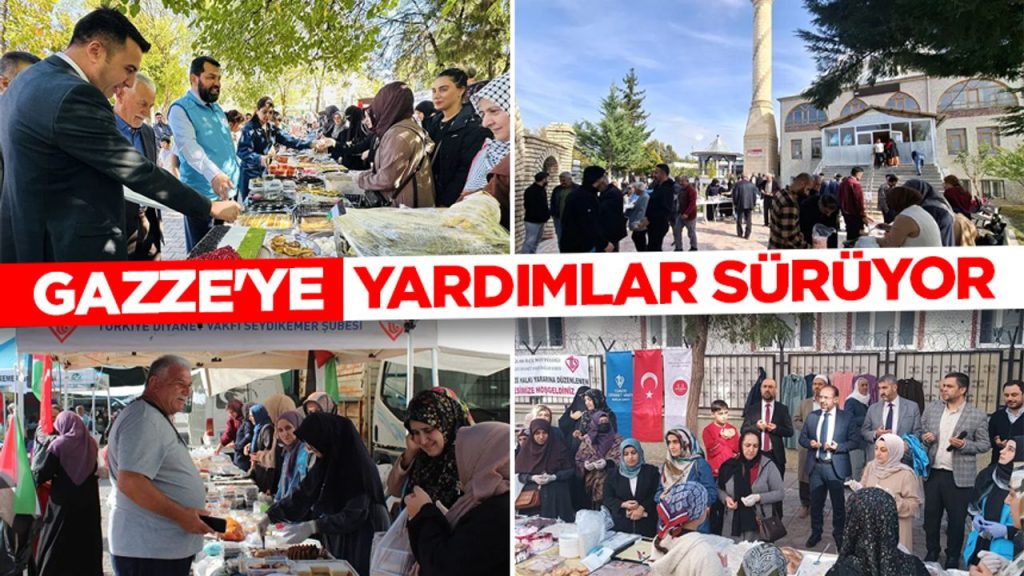 Gazze’ye yardımlar sürüyor – Diyanet Haber